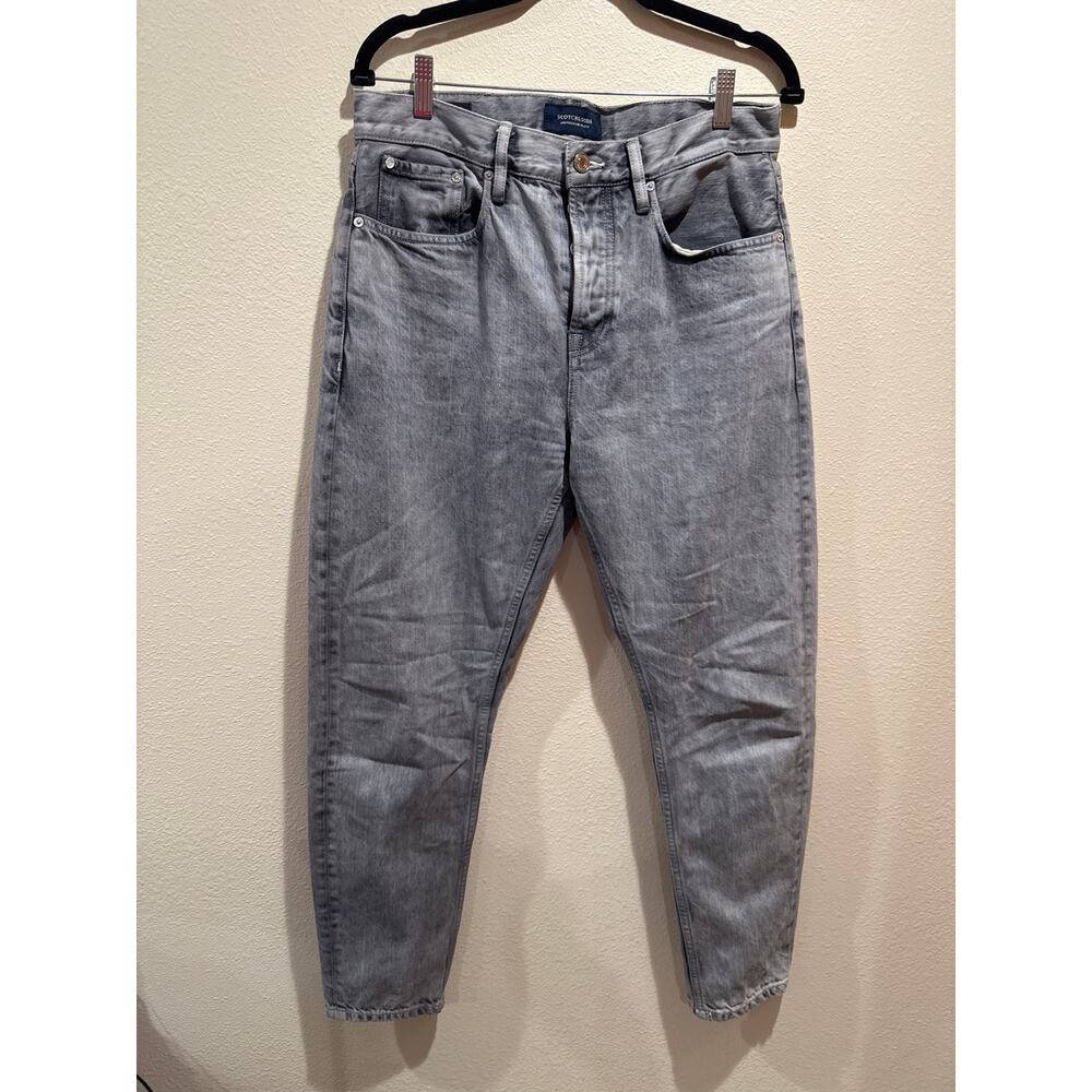 scotch & soda Essential DEAN LOOSE TAPERED JEANS GREY ROAD mens 29x32